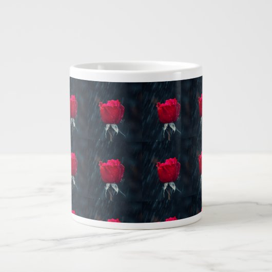 Weiche & neutrale Tasse🌹 Jumbo-Tasse (Vorderseite)