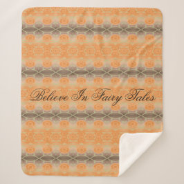 Weiche Orange und braune Decken