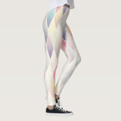 Weiche Pastel-Diamantmuster Leggings (Rechts)