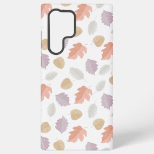 Weiche Pastel Fall Leaf Muster Minimalistischer Samsung Galaxy Hülle