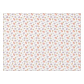 Weiche Pastel Fall Leaf Muster | Minimalistischer  Tischdecke (Vorderseite (Horizontal))