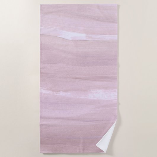 Weiche Pastel Pinselstriche Waves 1 Strandtuch (Vorderseite)