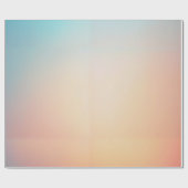 Weiche Pastell-Ästhetik-Geschenkpapier Geschenkpapier (Flach)