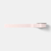 Weiche Pastell-Pfirsich-Einfarbig Satinband (Vorderseite)