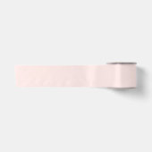 Weiche Pastell-Pfirsich-Einfarbig Satinband (Vorderseite)