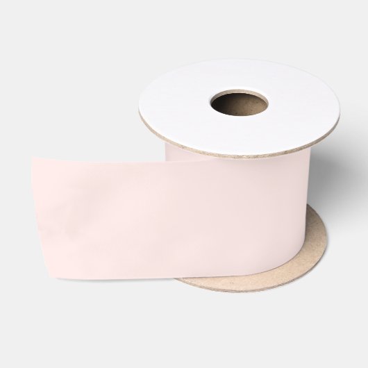 Weiche Pastell-Pfirsich-Einfarbig Satinband (Spule)