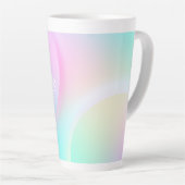 Weiche Pastell-Regenbogenfarbform Milchtasse (Rechte Ecke)
