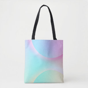 Weiche Pastell-Regenbogenfarbform Tasche
