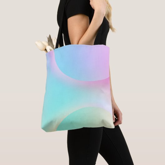 Weiche Pastell-Regenbogenfarbform Tasche (Von Nahem)