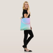 Weiche Pastell-Regenbogenfarbform Tasche (Am Model)