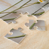 Weiche Pastell-Wildblumen Glasmalerei Florale Kuns Puzzle (Seite)
