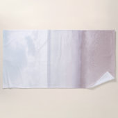 Weiche Pastellbäume 4 #ocean#art Strandtuch (Vorderseite)