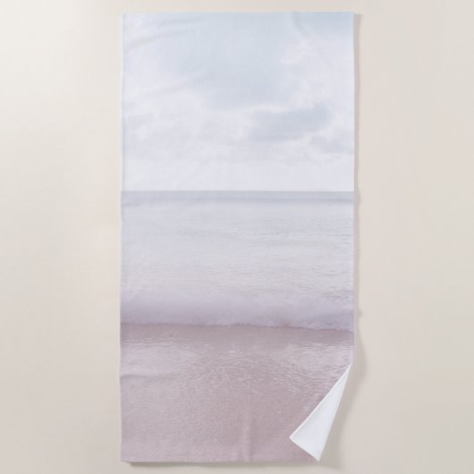 Weiche Pastellbäume 4 #ocean#art Strandtuch (Vorderseite)