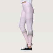 Weiche Pastellbäume 5 Leggings (Links)