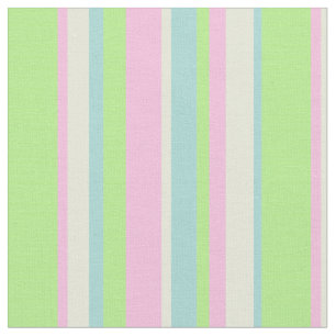 Weiche Pastellfarben Bars Grün Rosa und Blau Stre Stoff
