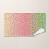 Weiche Pastellfarben, ziergrün Badhandtuch Set (Handtuch)