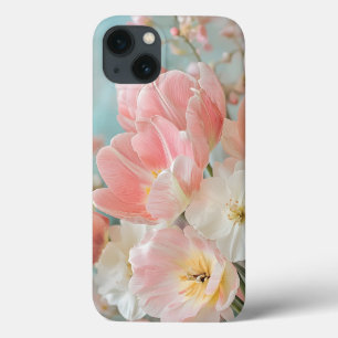 Weiche, pastellfarbene Frühlingsblumen Design Deli Case-Mate iPhone Hülle
