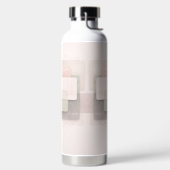 Weiche Pastellschichten AI-Kunst  Trinkflasche (links)