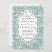 Weiche Pastelltöne, grün Einladung (Vorderseite)