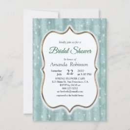 Weiche Pastelltöne, grün Einladung