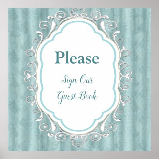 Weiche Pastelltöne, grün Poster (Vorne)