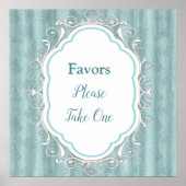 Weiche Pastelltöne, grünes Plakat (Vorne)