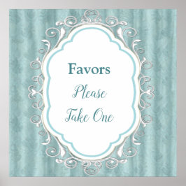 Weiche Pastelltöne, grünes Plakat