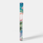 Weiche Pastellvögel mit Peongs Case-Mate iPhone Hülle (Rückseite / Rechts)