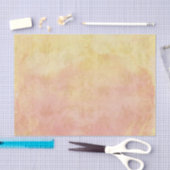 Weiche Pastete mit Vintagen Gold-Blume Seidenpapier (Handwerk)