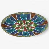 Weiche Pasteten und fette Primaries Paper Teller (Schrägansicht)