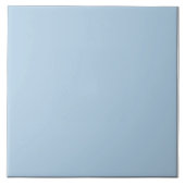 Weiche Periwinkle Keramik Tile. Fliese (Vorderseite)