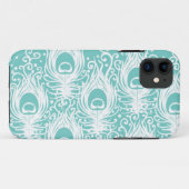 Weiche Pfauenfedern Case-Mate iPhone Hülle (Rückseite (Horizontal))