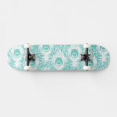 Weiche Pfauenfedern Skateboard (Horizontal)