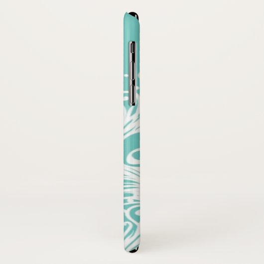 Weiche Pfaufedern Case-Mate iPhone Hülle (Hinten/Links)