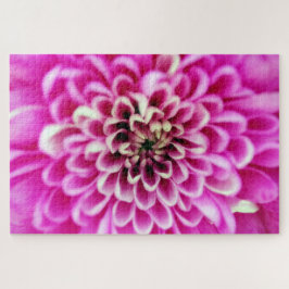 Weiche Pinks Chrysanthemen Puzzle