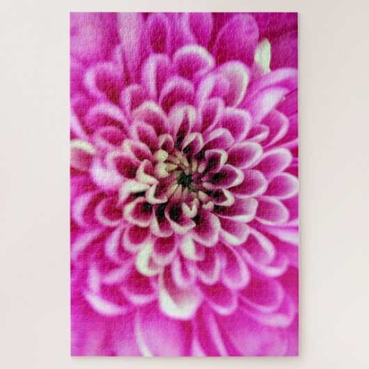 Weiche Pinks Chrysanthemen Puzzle (Vertikal)