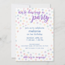 Weiche Polka-Punkte - jedes Occasions-Party