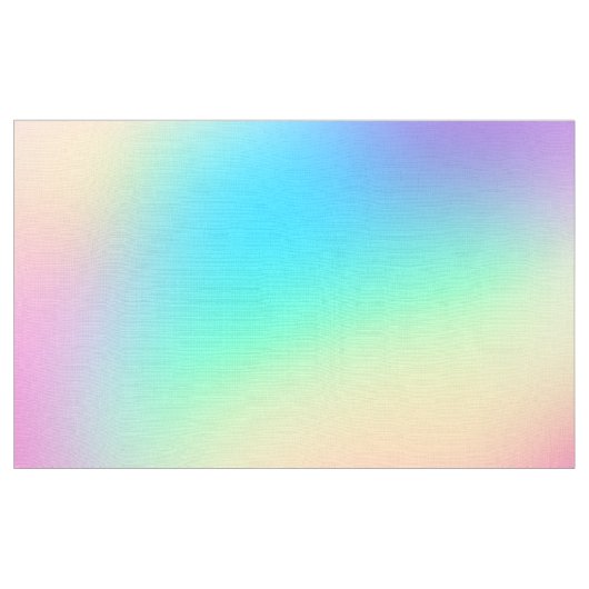 Weiche Prismatische Pastell Rainbow Gradient Stoff (Yard (91,4 cm))