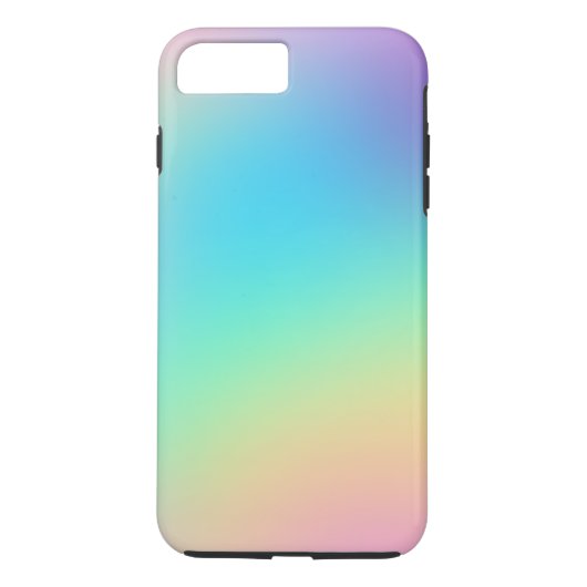 Weiche Prismatische Pastelle Gradient Case-Mate iPhone Hülle (Rückseite)