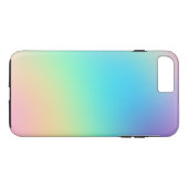 Weiche Prismatische Pastelle Gradient Case-Mate iPhone Hülle (Rückseite (Horizontal))