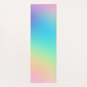 Weiche Prismatische Pastelle Gradient Yogamatte (Rückseite)