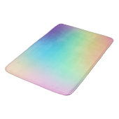 Weiche Prismatische Regenbogenglühung Badematte (Schrägansicht)