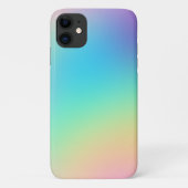 Weiche Prismatische Regenbogenglühung Case-Mate iPhone Hülle (Rückseite)
