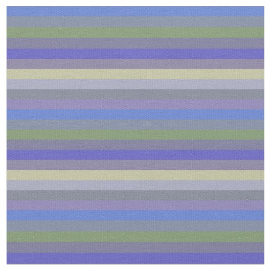 Weiche Retro-Regenbogen-Horizontale Streifen Stoff (Nahaufnahme)