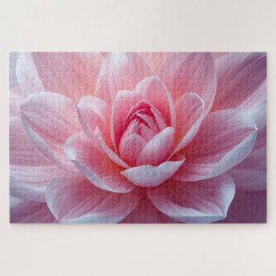 Weiche rosa Blütenblätter Puzzle