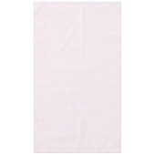 Weiche rosa Gingham-Karotierte Tischdecke (Vorderseite)