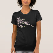Weiche rosa Kirschblüte T-Shirt (Vorderseite)