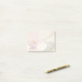 Weiche rosa Kirschblütenblüte Post-it Klebezettel (Auf Schreibtisch)