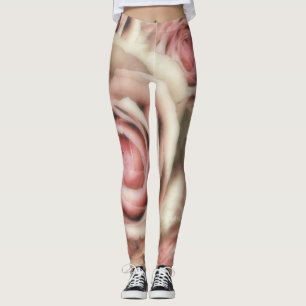 Weiche rosa Rosen sanft chic einzigartig Leggings