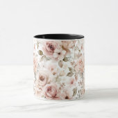 weiche rosa Rosen Tasse (Zentrum)